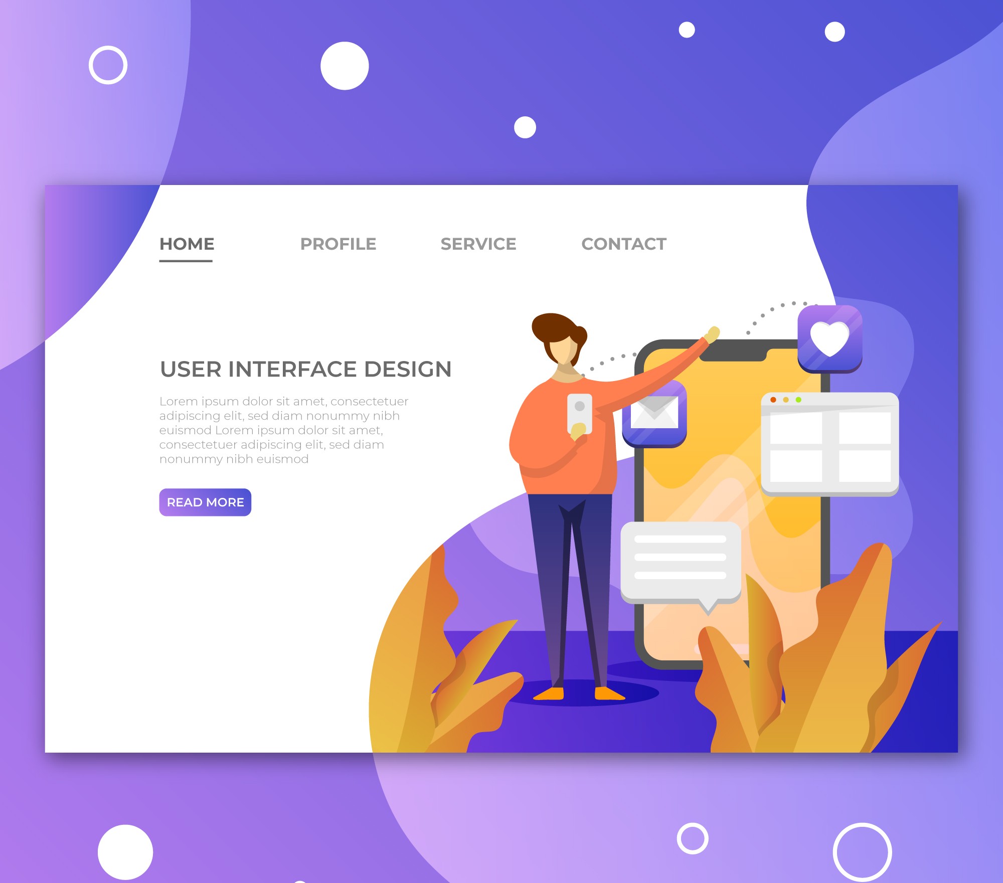 professional design feature